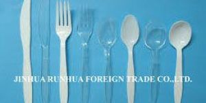 Plastic Disposable Spoon and Fork