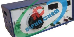 Low Tension Variable Voltage Power Supply