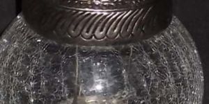 Silver Plated Brass T-light Candle Holder