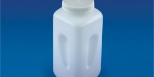 Wide Mouth Square Bottle