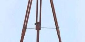 Antique Double Barrel Telescope