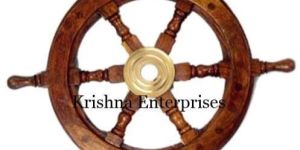 Wooden Ship Wheel