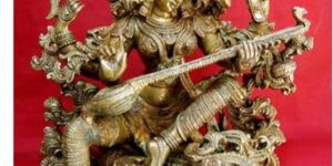 Brass Saraswati Statues
