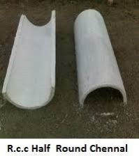 RCC Half Round Pipe