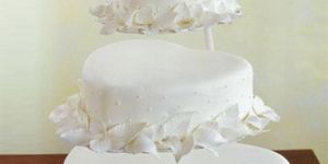 3 Tier Heart Shape Cake with Stand