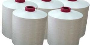 Polyester White Textured Yarn