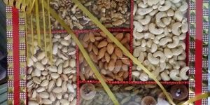 Wooden Dryfruit Tray