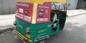 Auto Rickshaw Advertising with New Soft Top Hood