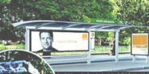 Bus Shelter Branding