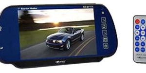 Rear View Mirror LED Screen