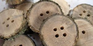 Handmade Wood Buttons