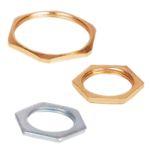 Brass Metric Lock Nut
