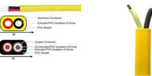 Alluminium Twin Flat Cables
