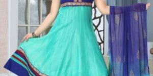 Silk Anarkali Suit