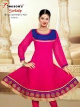 Georgette Anarkali Suit
