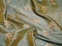 Embroidered Taffeta Fabric