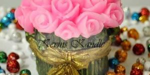 Flower Bouquet Candle