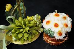 Flower Pot Designer Aroma Candle