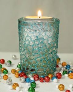 Hand Design Aroma Candle