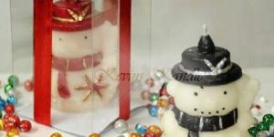 Snow Man Designer Aroma Candle