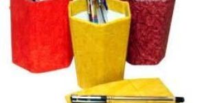 Handmade Paper Pen Stands