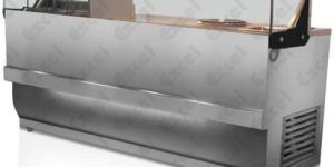 Bend Glass Display Counter