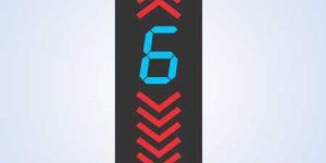Multi Colour Running Arrow Displays