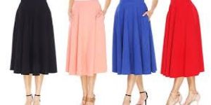 Ladies Knee Length Skirts