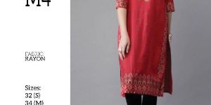 M4 Rayon Ladies Kurtis