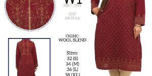 W1 Ladies Woollen Kurtis