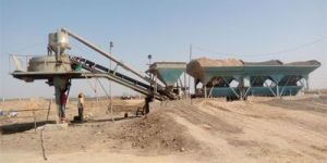 Pan Mixer Type Concrete Batching Plant