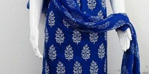 Kalamkari Cotton Dress Material