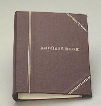 Leather Address Book