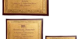 Wooden Plaques
