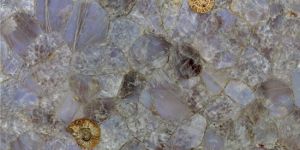 Blue Quartz Semi Precious Stone