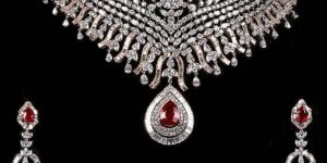 CZ Diamond Choker Set