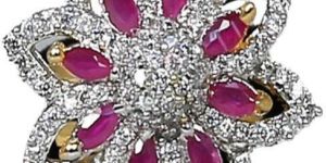 CZ Diamond Gold Plated Rings