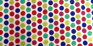 Polyester Dot Print Scarf