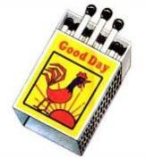 Good Day Safety Match Box