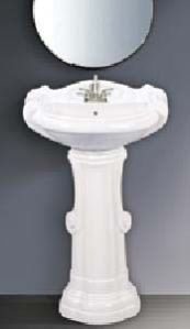 Plain Pedestal Wash Basin