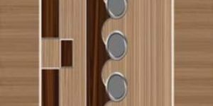 New Decorative Door Paper Print