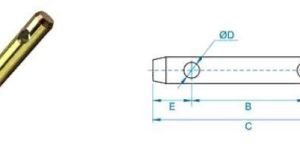 Top Link Pin without Head