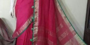 Pure Zari Linen Sarees