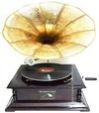 Square Gramophone