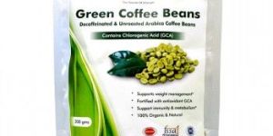 Sinew Nutrition Green Coffee Beans Decaffeinated & Unroasted Arabica