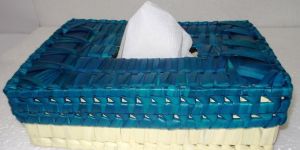 Palm Leaf Tissue Box