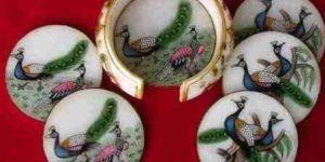 Marble Tea Coaster Set