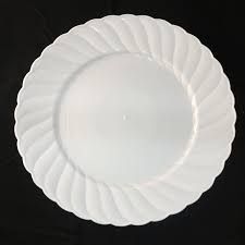 Disposable Plastic Round Plates