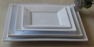 Disposable Plastic Square Plates
