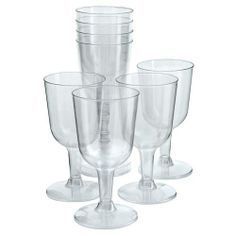 Disposable Plastic Wine Glasses